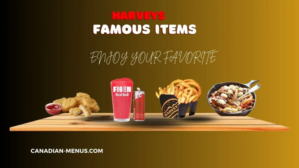 Harvey's Famous Items