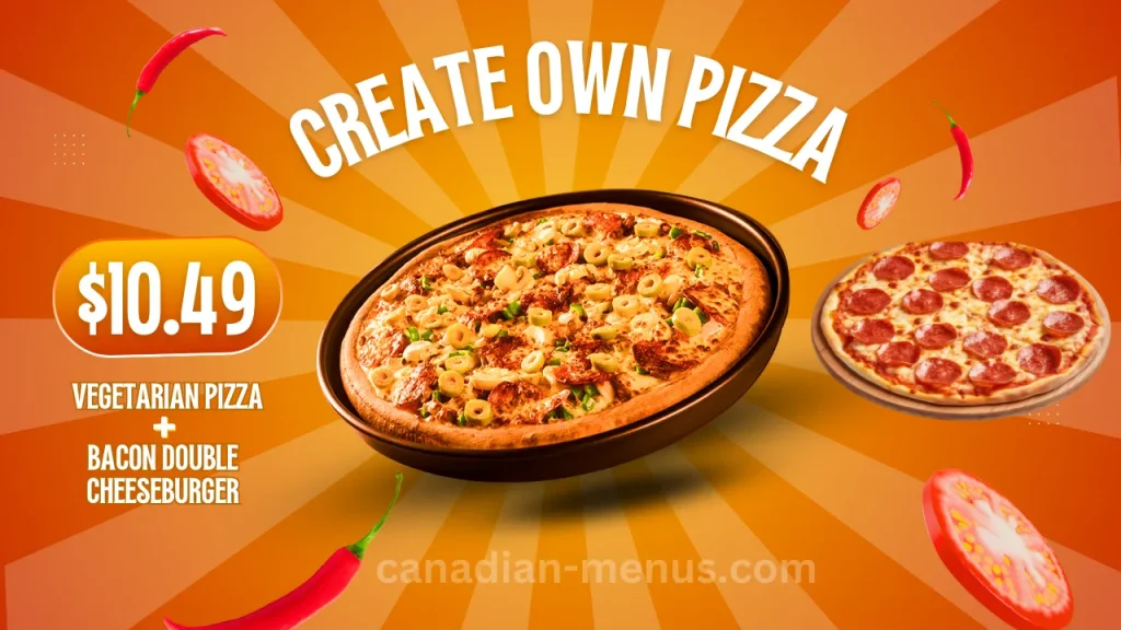 create own pizza