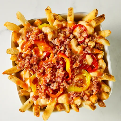 Flamin’ Bacon Fries