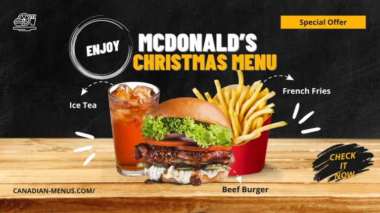 McDonald’s Christmas Menu