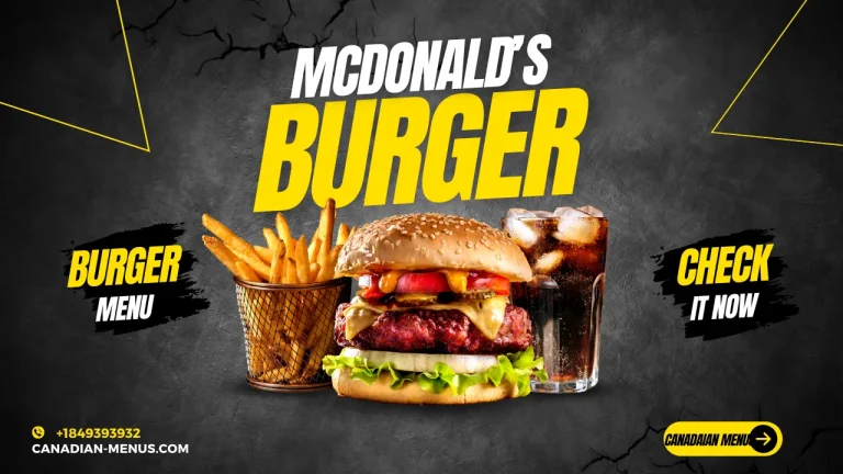 McDonald’s Burger Menu Prices | Updated