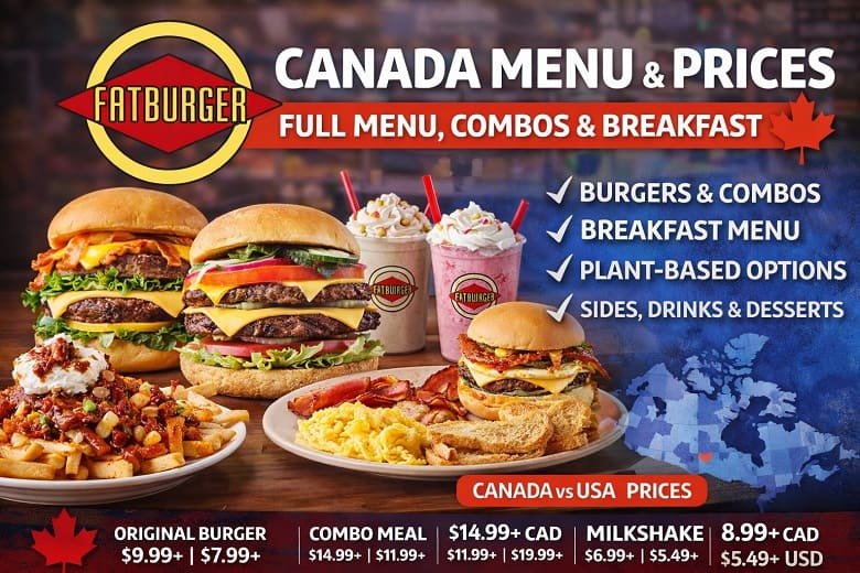 Fatburger Canada Menu with Prices – Full Menu, Combos, Breakfast & Popular Items 1 Fatburger Canada Menu with Prices