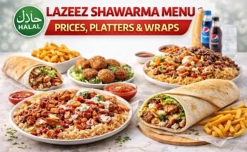 Lazeez Shawarma Menu Canada with Prices