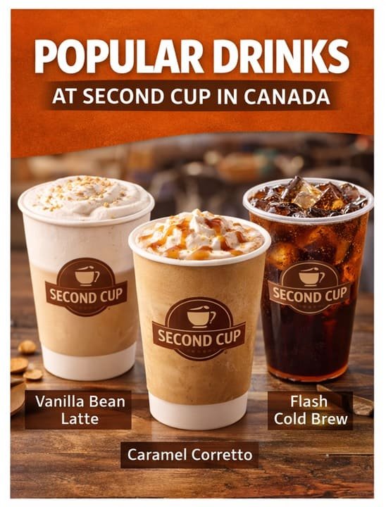 Second Cup Café Menu with Prices in Canada 2 Second Cup Café Menu with Prices