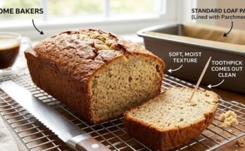 Banana Bread Recipe – Soft, Moist, and Foolproof for Home Bakers