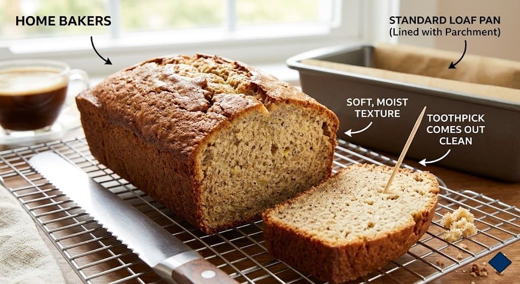 Banana Bread Recipe – Soft, Moist, and Foolproof for Home Bakers 1 Banana Bread Recipe – Soft, Moist, and Foolproof for Home Bakers