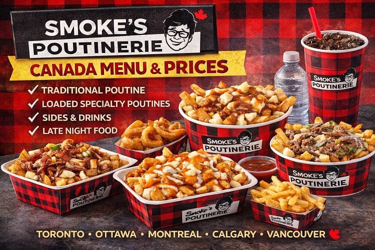 Smoke’s Poutinerie Canada Menu with Prices – Full Menu, Poutine Varieties & Popular Items 1 Smoke’s Poutinerie Canada Menu